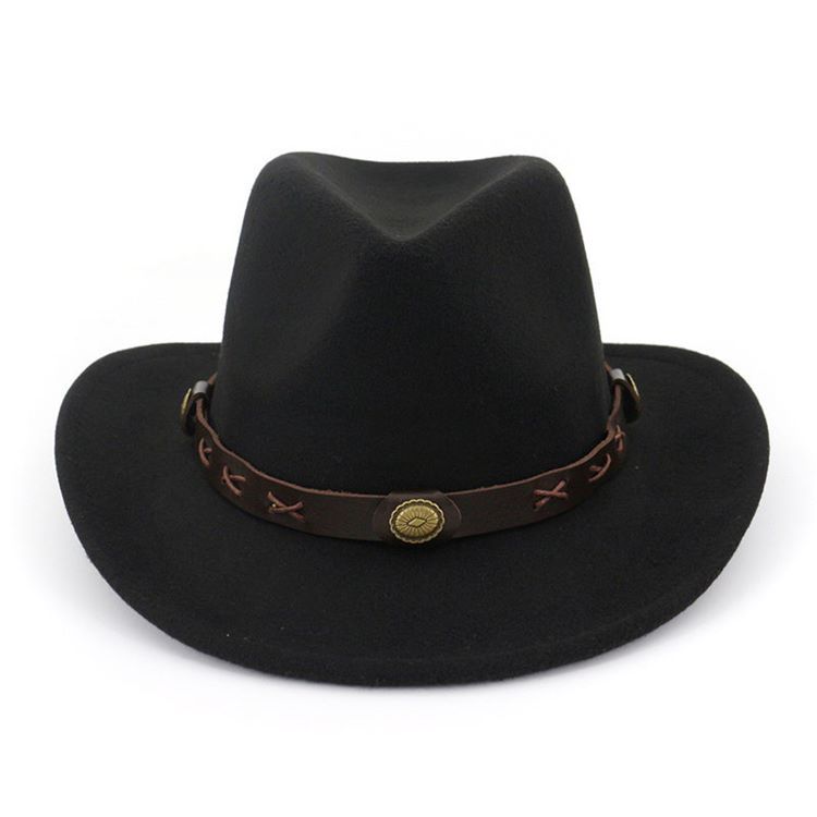 Chapeau De Cowboy Pour Femme Ourlant Des Chapeaux De Printemps Unis