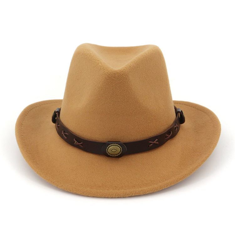 Chapeau De Cowboy Pour Femme Ourlant Des Chapeaux De Printemps Unis