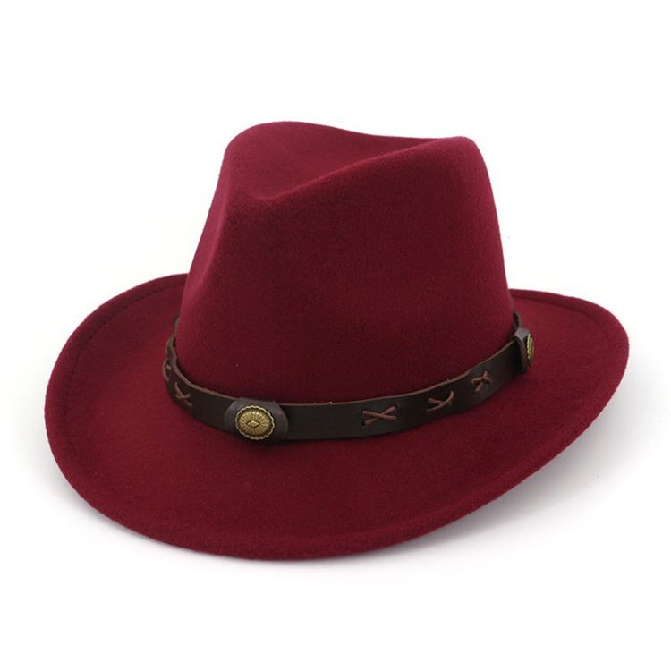 Chapeau De Cowboy Pour Femme Ourlant Des Chapeaux De Printemps Unis