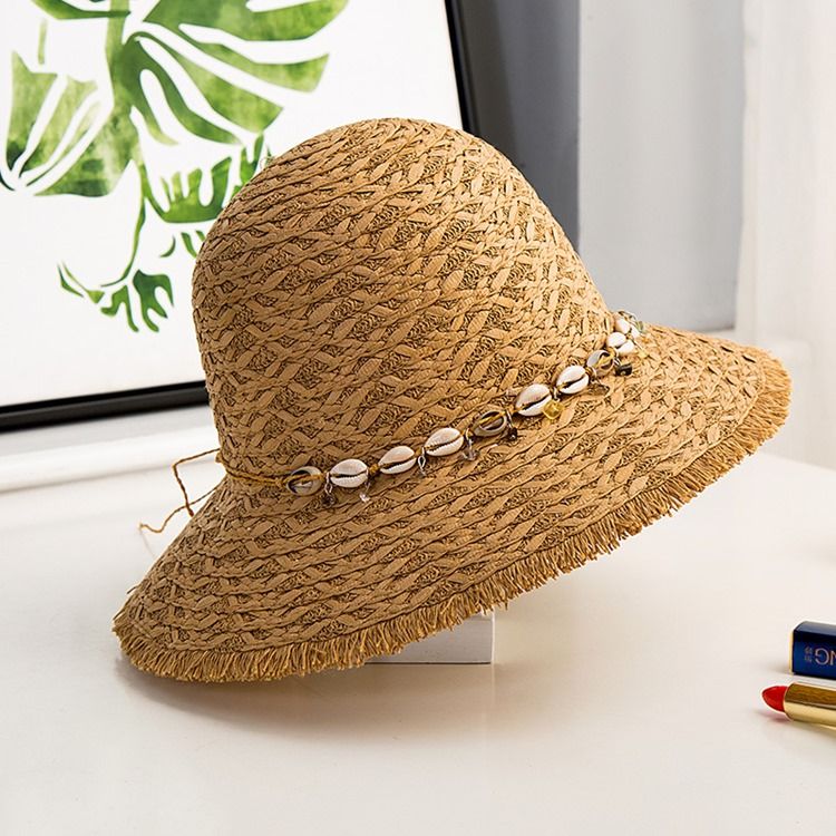 Chapeau D'été Coquillage Pour Femme