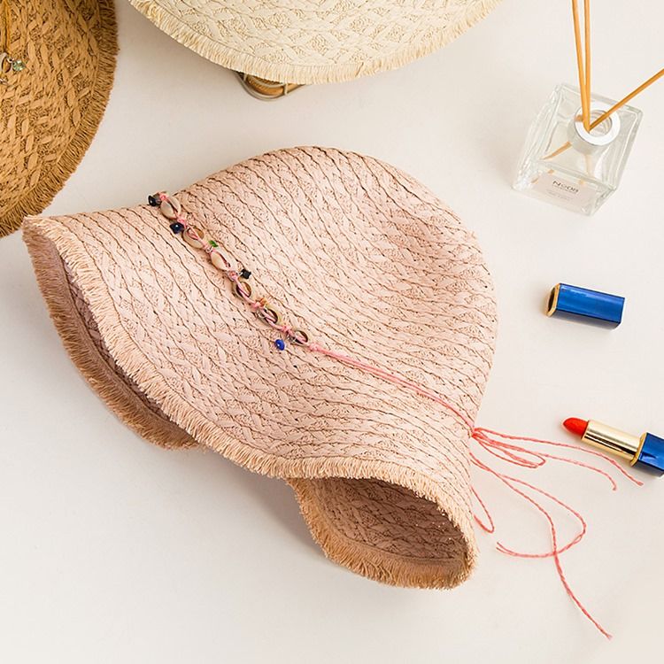 Chapeau D'été Coquillage Pour Femme