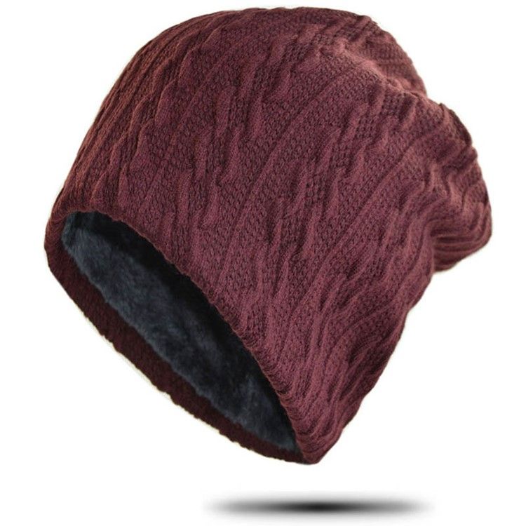 Chapeau D'hiver Décontracté En Tricot De Laine Pour Hommes