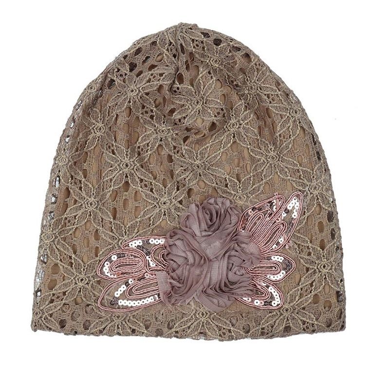 Chapeau Fabuleux Pour Femme En Dentelle Évidée Pour L'automne Hiver