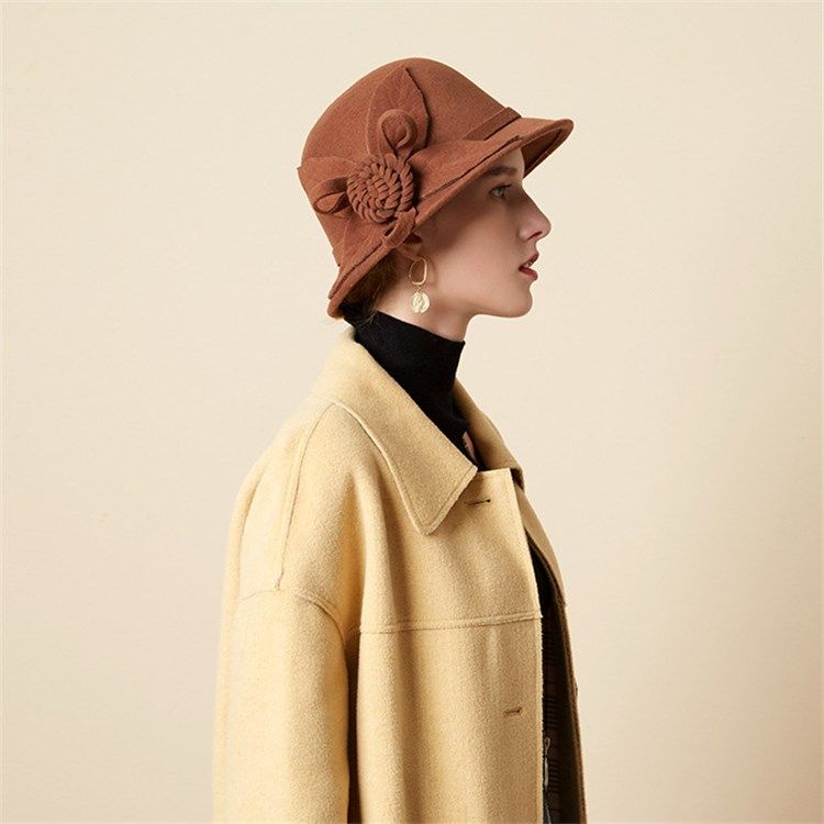 Chapeau Fedora Pour Femme 3d Uni Chapeaux D'automne