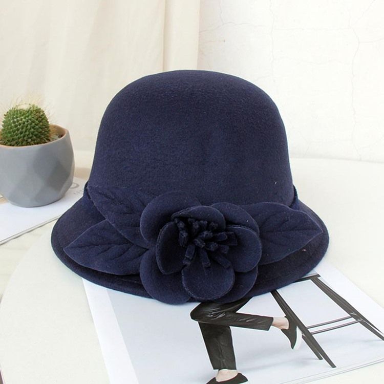 Chapeau Fedora En Mélange De Laine 3d Pour Femme