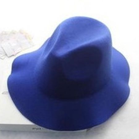 Chapeau Fedora En Mélange De Laine Pour Femme Chapeaux Unis D'automne