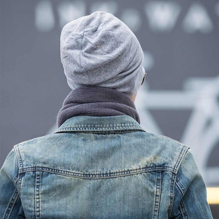 Chapeau Pour Hommes Concis À Étoiles De Style Coréen