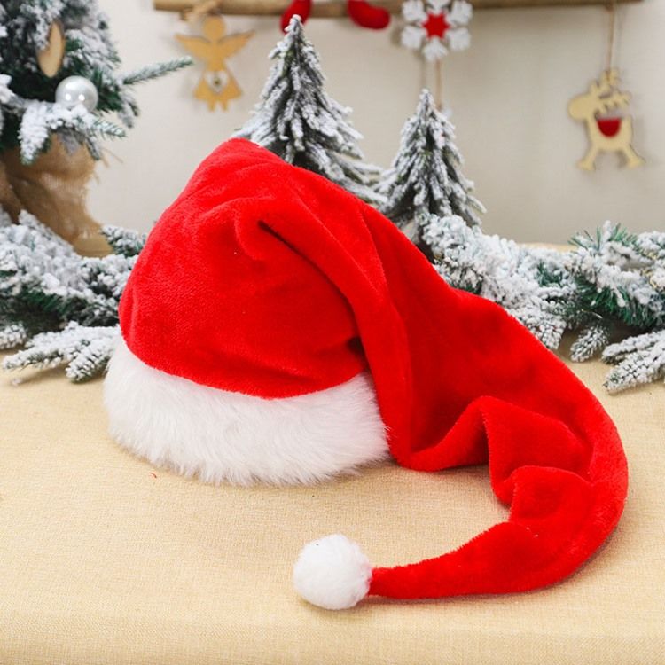 Chapeau De Noël Long En Polyester Pour Femme