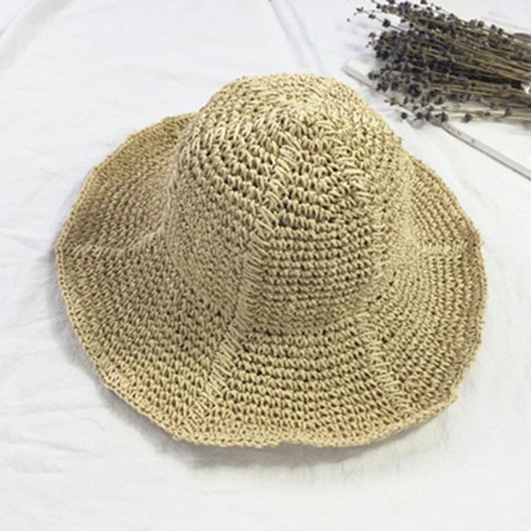 Chapeau De Paille D'été Pour Femme