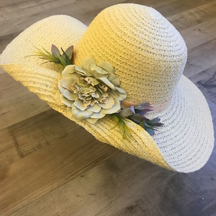 Chapeau De Paille De Vacances Pour Femme