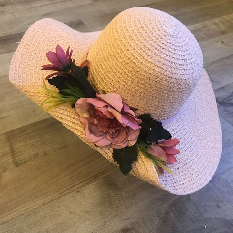 Chapeau De Paille De Vacances Pour Femme