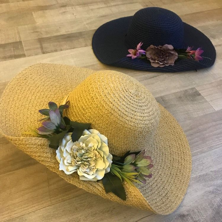 Chapeau De Paille De Vacances Pour Femme