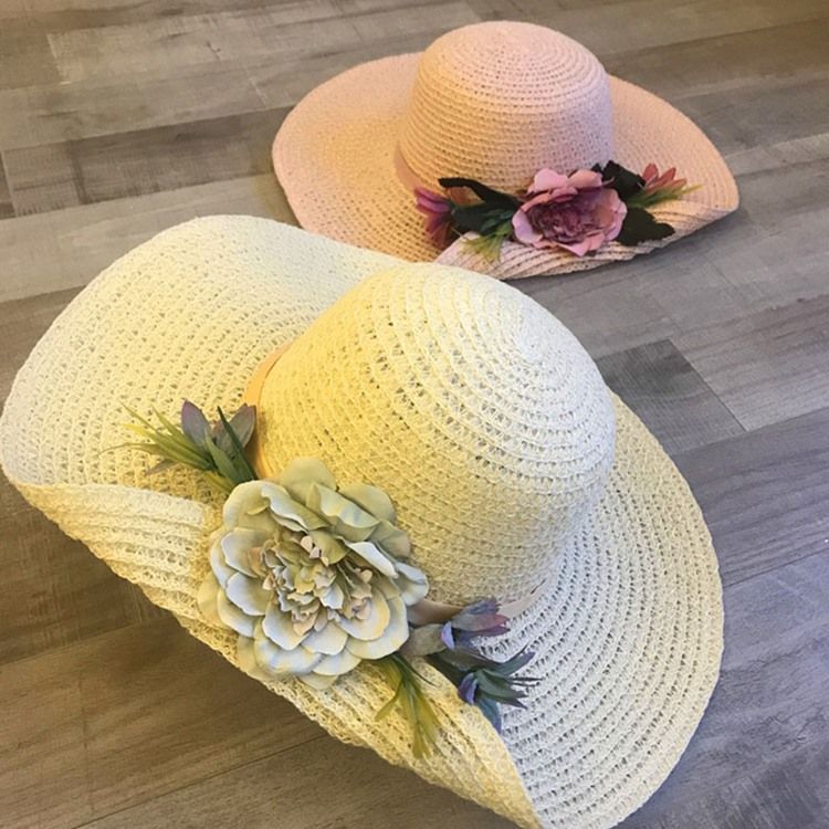 Chapeau De Paille De Vacances Pour Femme