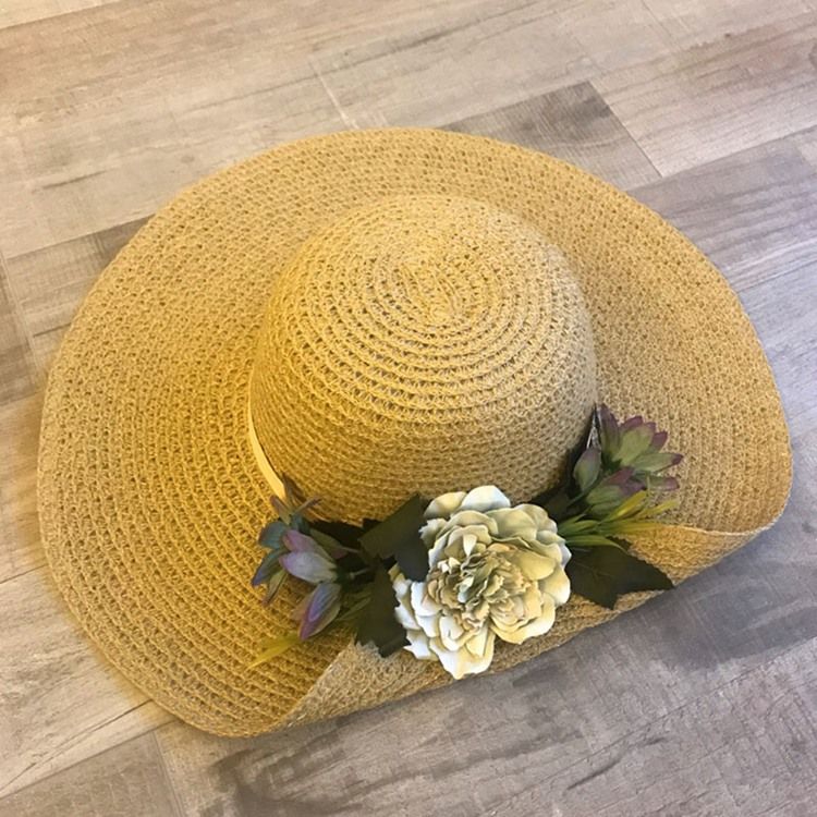 Chapeau De Paille De Vacances Pour Femme