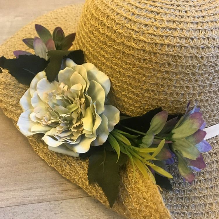 Chapeau De Paille De Vacances Pour Femme