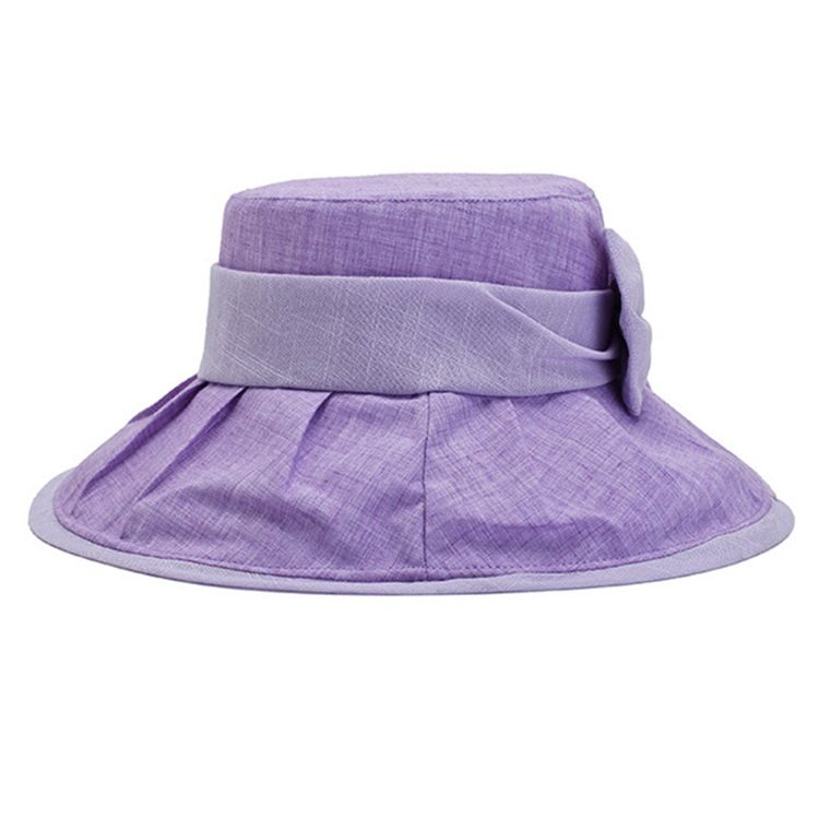 Chapeau De Seau Pour Femmes Bowknot Chapeaux D'automne