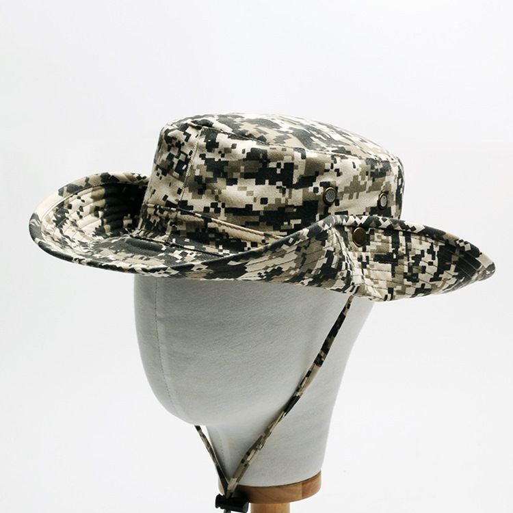 Chapeau Seau À Motif Camouflage Pour Hommes