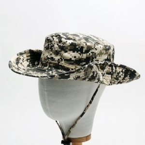 Chapeau Seau À Motif Camouflage Pour Hommes