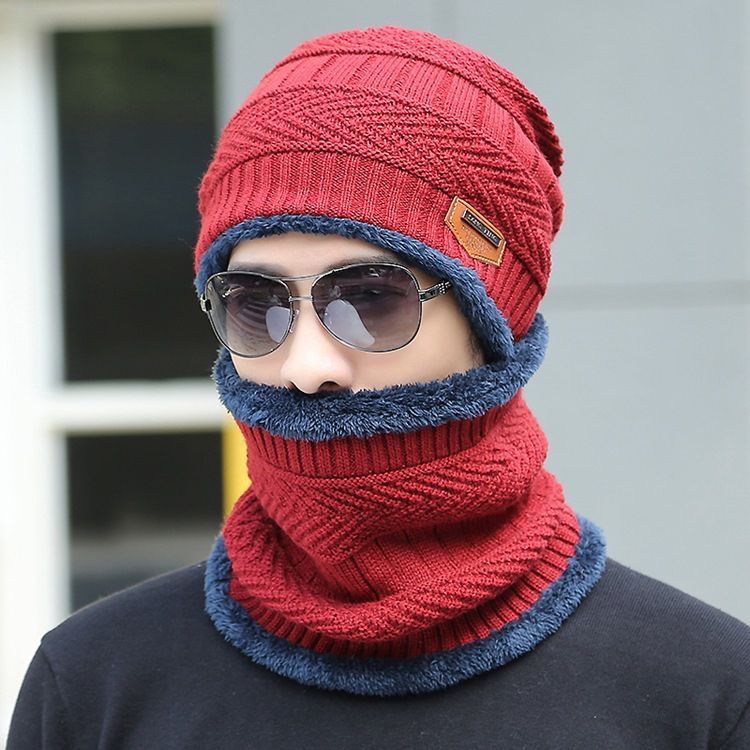 Écharpe De Bonnet D'hiver Pour Hommes