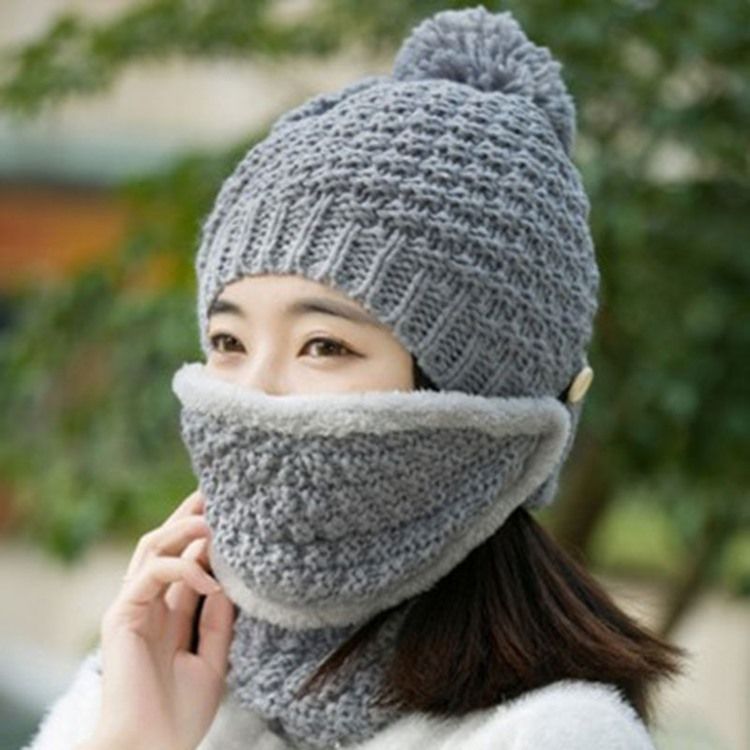 Ensemble De Chapeaux D'hiver Pour Femmes