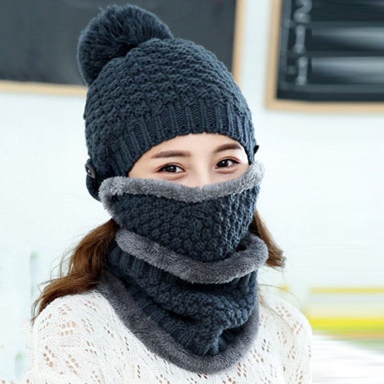 Ensemble De Chapeaux D'hiver Pour Femmes