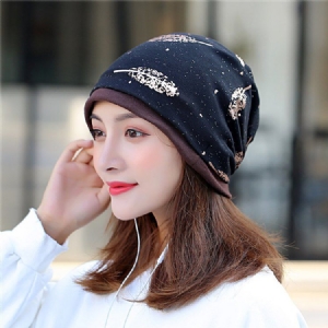 Imprimer Skullies Bonnets Hiver Casual Chapeaux Pour Femmes