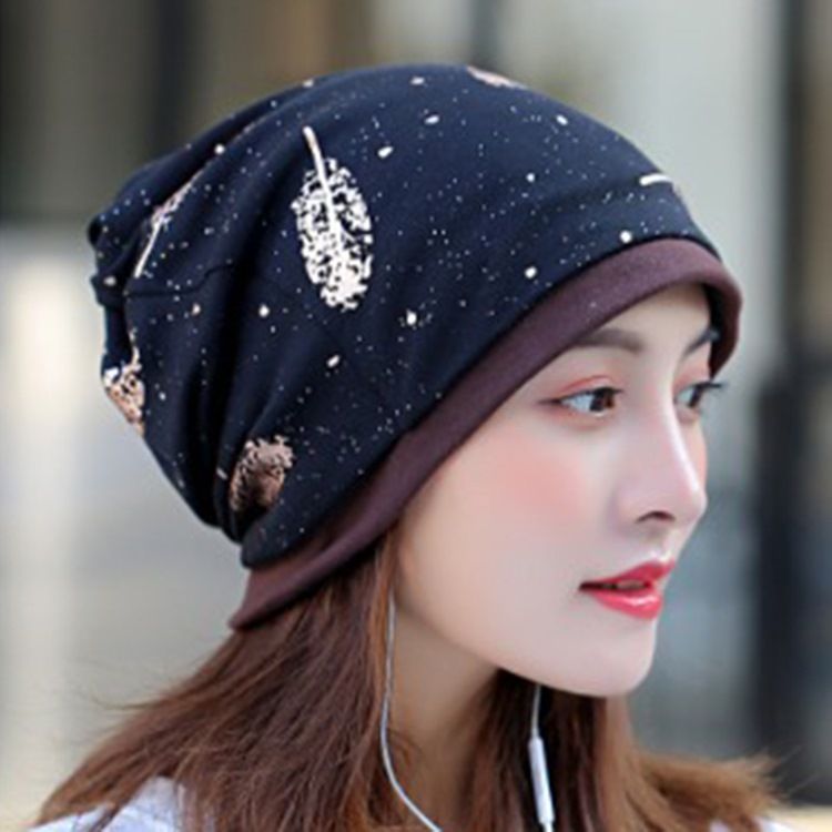 Imprimer Skullies Bonnets Hiver Casual Chapeaux Pour Femmes