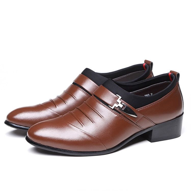 Chaussures Basses Pour Hommes À Enfiler Unies