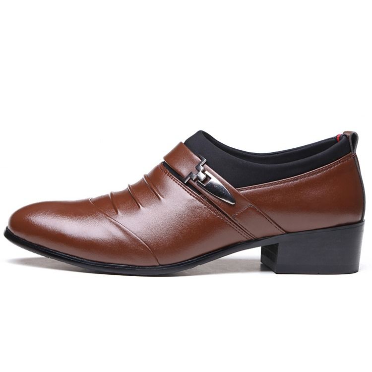 Chaussures Basses Pour Hommes À Enfiler Unies