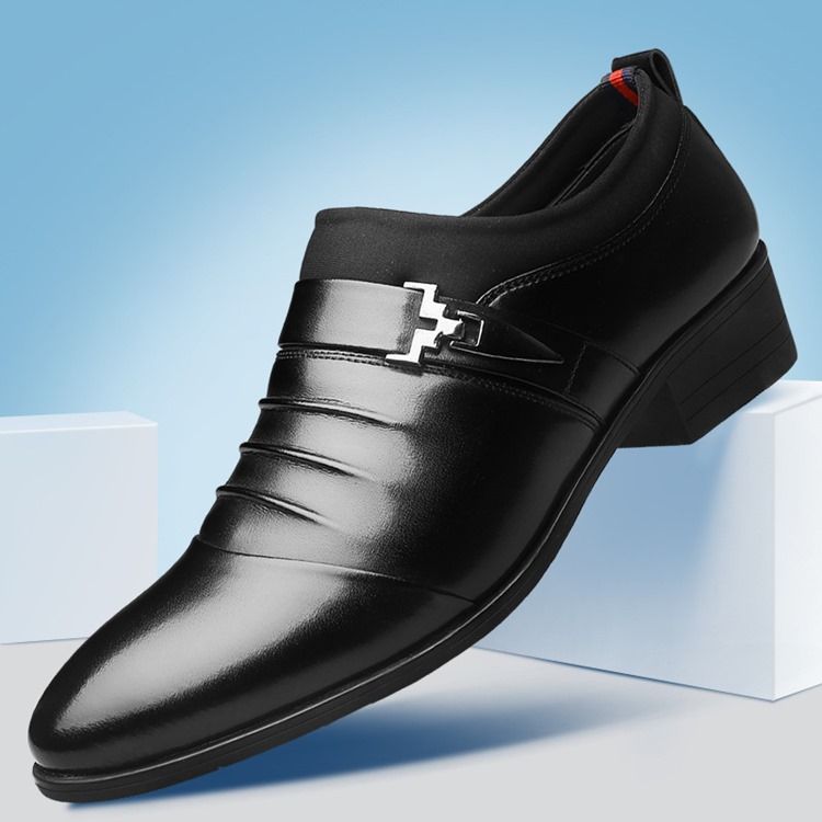 Chaussures Basses Pour Hommes À Enfiler Unies