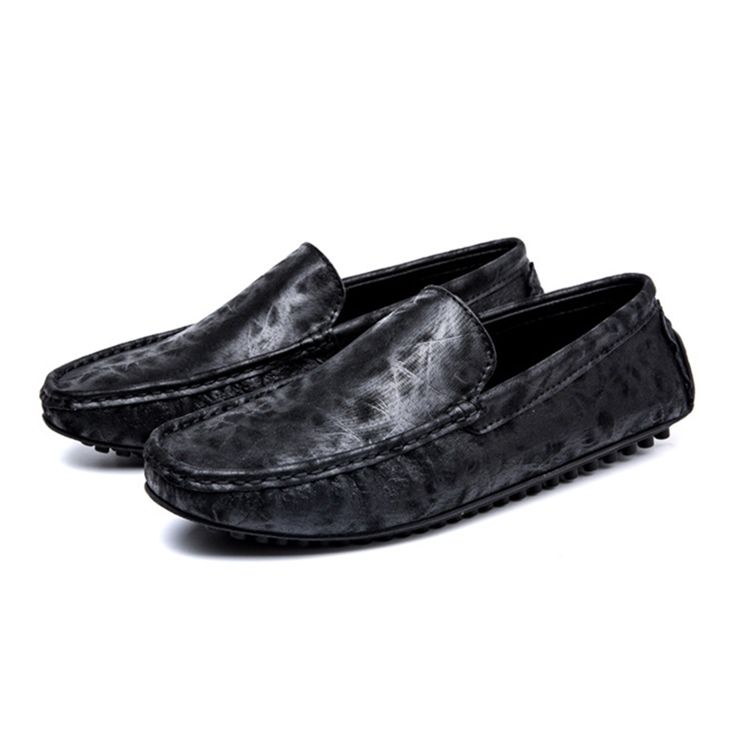 Mocassins À Tige Basse Pour Hommes