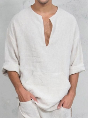 Chemise Ample Décontractée Pour Hommes