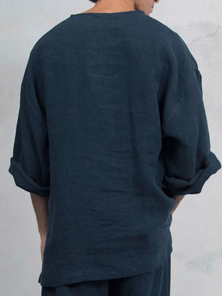 Chemise Ample Décontractée Pour Hommes