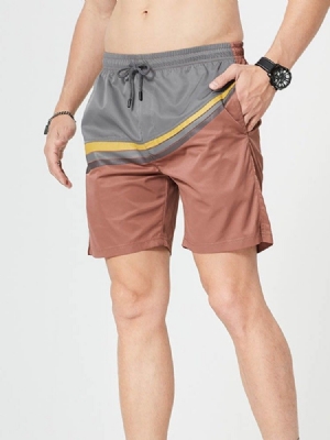 Short Décontracté À Lacets Avec Poche Droite Pour Hommes