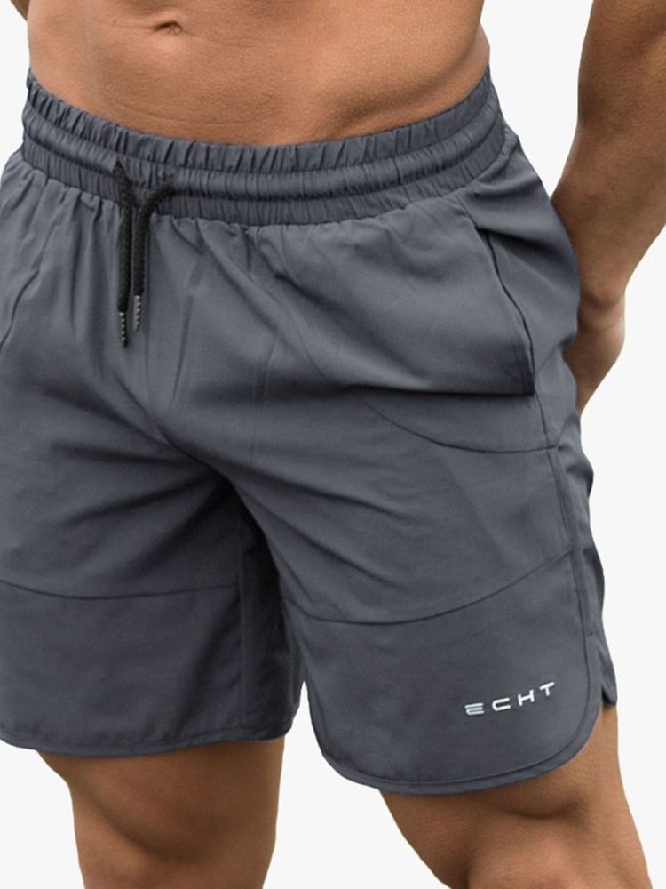 Short Décontracté À Lacets Avec Poche Pour Hommes