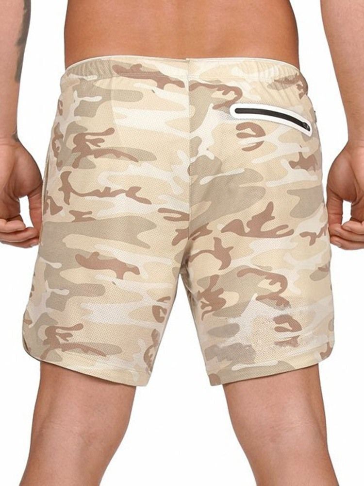 Short Décontracté À Lacets Mince Pour Hommes