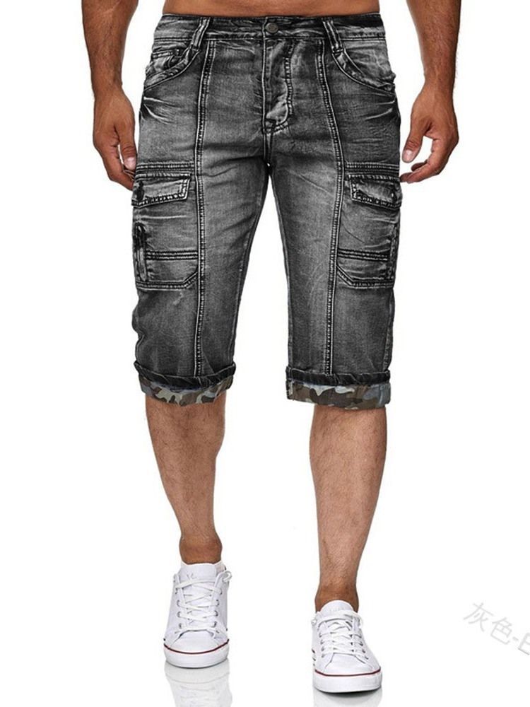 Short Slim À Poche Zippée Pour Hommes