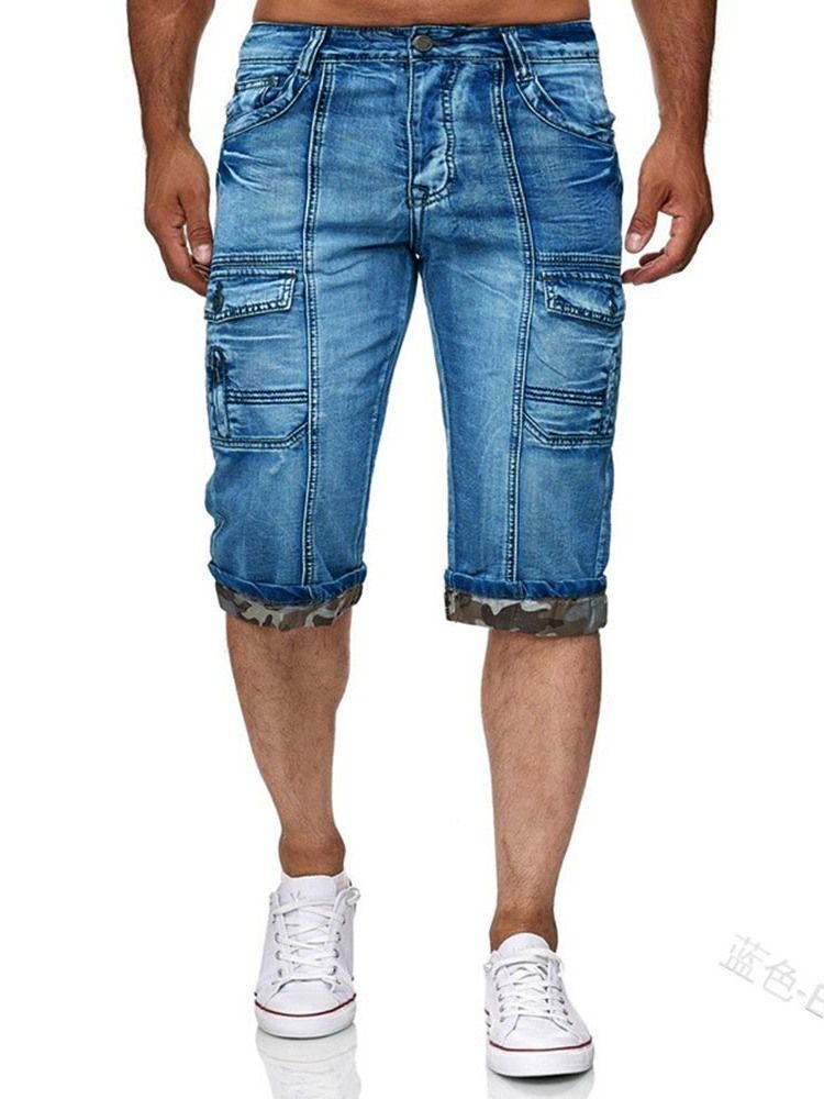 Short Slim À Poche Zippée Pour Hommes