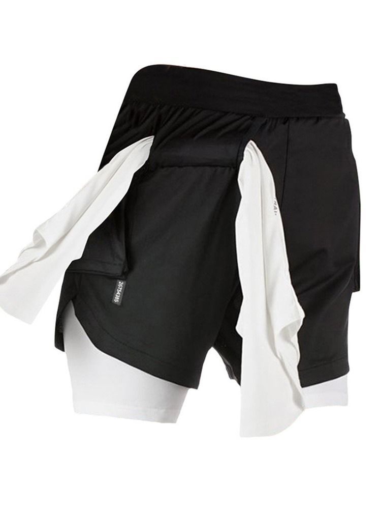 Short De Sport Droit Pour Hommes