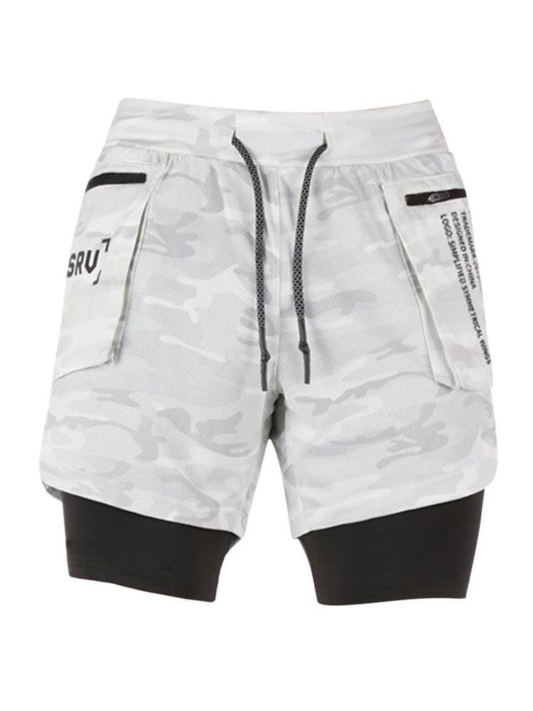 Short De Sport Droit Pour Hommes