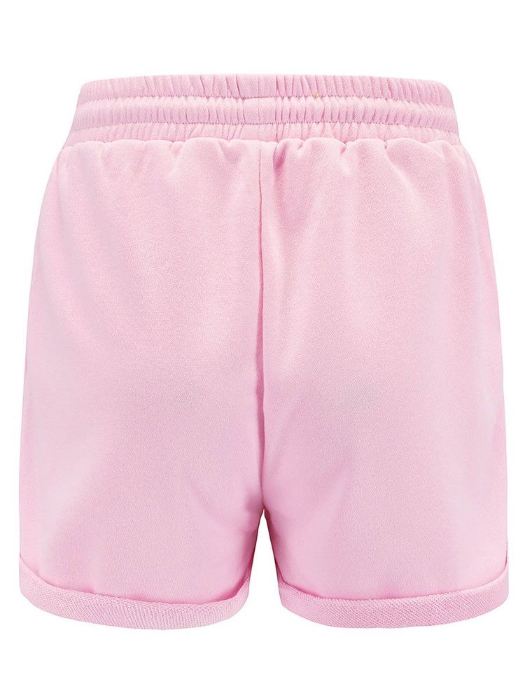 Short De Sport Uni À Lacets Pour Femmes