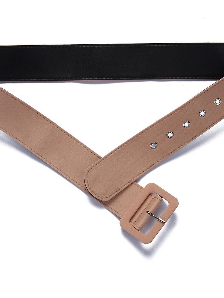 Ceinture Slim Plaine Longueur Cheville Sarouel Pantalon Décontracté Pour Femme