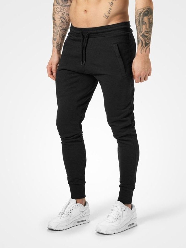 Pantalon Crayon Pour Hommes Pantalon Décontracté À Lacets Pour Hommes