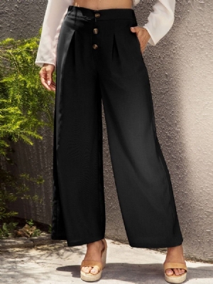 Pantalon Décontracté Ample Pour Femmes Jambes Larges Jambes Larges