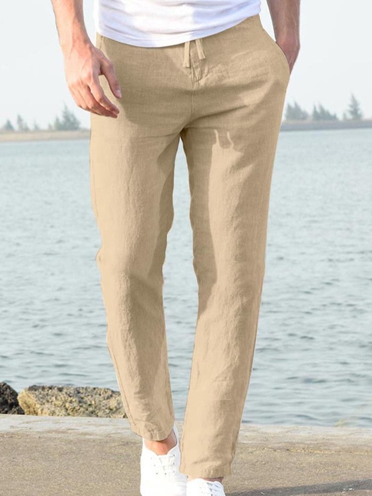 Pantalon Décontracté Pour Hommes