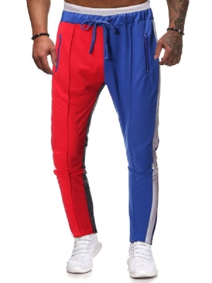 Pantalon Décontracté Pour Hommes D'été Avec Poche De Couleur