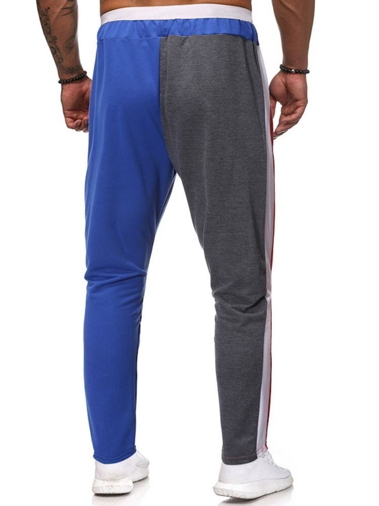 Pantalon Décontracté Pour Hommes D'été Avec Poche De Couleur