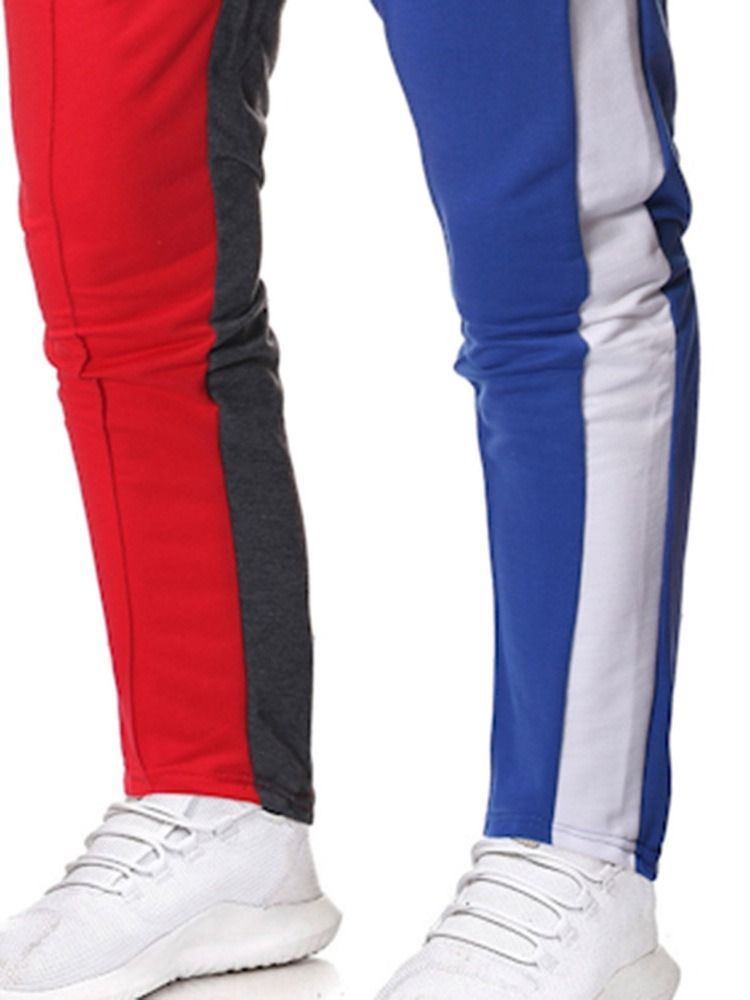 Pantalon Décontracté Pour Hommes D'été Avec Poche De Couleur