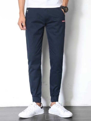 Pantalon Décontracté Pour Hommes Japonais De Style Taille Moyenne Crayon De Poche