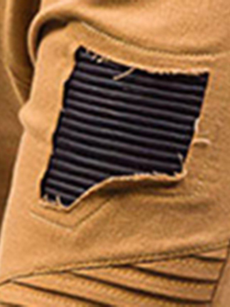 Pantalon Décontracté Pour Hommes En Micro-élastique À Lacets